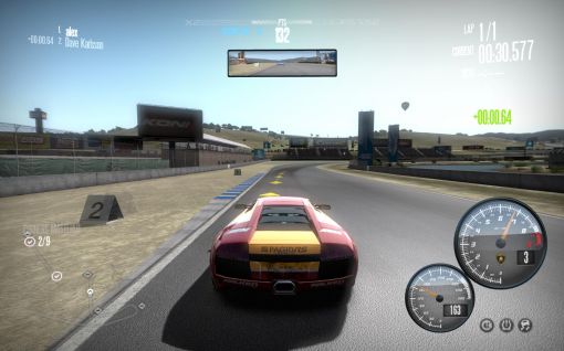 Screenshots from Need for Speed Shift