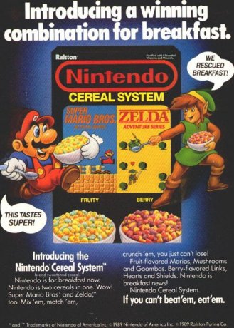 nintendo cereal